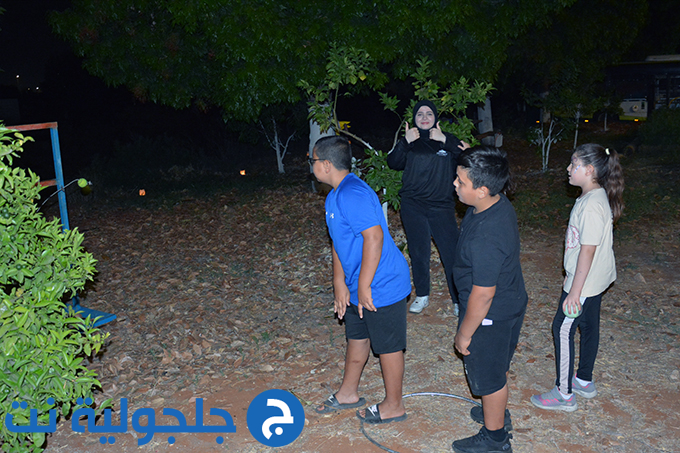 فعاليات ليلية باحضان الطبيعة في وادي قانا في جلجولية